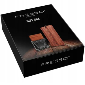 Fresso Dark Delight Gift Box premium car fragrance gift set